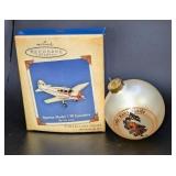 Lot Of Two Travel Ornaments With An Special Exclus