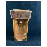 Large French Leather Mag Pouch WWII