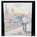 Paris Canvas Print By Liesl Long