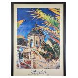 Framed Florida Sunfest 2001 Jim Gerard Holehouse P