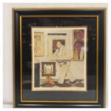 Jim Davis Garfield Meets Rockwell Limited Edition