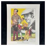 Jim McQueen Signed and Numbered Lithograph Bob Tos