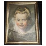 Replica Of Head Of A Child By Paul Rubens