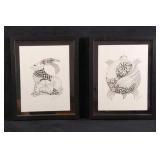 Floating Frame Faith ZentangledZoo Turtle And Hare
