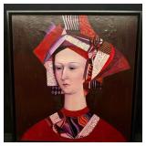 Original Fathulla Shakirov Framed Oil On Canvas