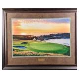 Framed New South Wales 6th Hole Golf Photograph