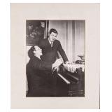 Photo Of Babe Ruth & Piano Player