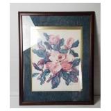 Magnolia Painting Print by Della Storms