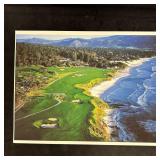 Pebble Beach Golf Links Coastal Aerial Photograph