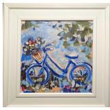 Framed Michelle Brunner Bike 2 Gel Print