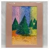 Original Watercolor Painting by Mike Bisceglia Eve