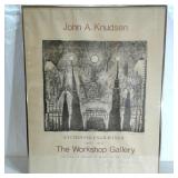 Signed John A. Knudsen Framed Poster of "The Works