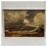 Stormy Weather Original Oil Painting Bernard Frame