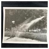 Ben Hogan Black and White Golf Action Analog Photo