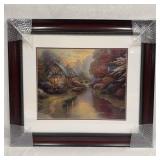 Thomas Kinkade A Quiet Evening 1998 Offset Lithogr
