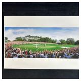 Tiger Woods Masters Victory Celebration Golf Crowd