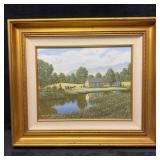 Paul MacWilliams Summer Landscape Oil Painting Art