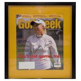 Framed  LPGA  Brittany Lincicome Autographed Golf