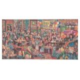 Robert Cenedella S&N Absolut Vodka Print