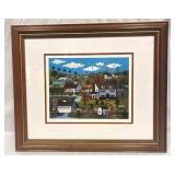 Wooster Scott Signed/Numbered  & Framed "Doc