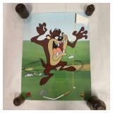 Warner Brothers Studio Taz Golf Sericel 2000