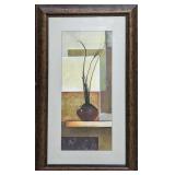 Large Framed Print Potted Plant