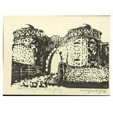 S&N Vintage Jerusalem Gate, Bï¿½dingen Germany Print
