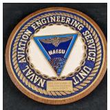 Military Memorabilia Award Plaque Naval Aviation E