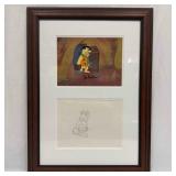 Hanna-Barbera Animation Art Dino in Stay Out Hand