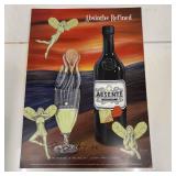 Absinthe Refined Ad Poster Homage A Munch by John