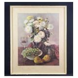 Mid Century Still Life Print By Henk Bos