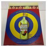 Absinthe Refined Ad Poster Homage A Jasper Johns b