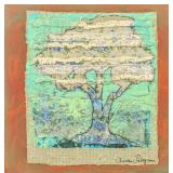 Christine Peloquin Original Mixed Media On Wood X1