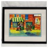 Disney Serigraph Animation Cel Mr. Mickey Mouse Ta