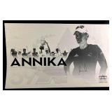 Annika Sï¿½renstam Signed Poster LPGA