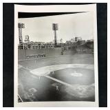 Black and White Silver Gelatin Print Fenway Park B
