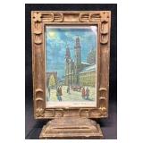 Framed Card Made From An Original By Ernst Geissen