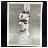 Don Larsen Perfect Game Celebration Yogi Berra Ana
