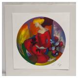 Linda Le Kinff Orchidee Noire Serigraph 406/495