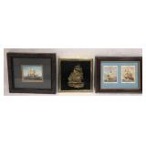 Bundle Of Ship Artwork In Frames