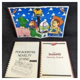 Disney Toy Story & Pocahontas Novelity Stand Guide