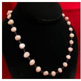 Sterling River Pearl Necklace