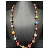 Murano Venetian Lamp Work Art Glass Multi Colored