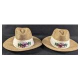 Disney Cruise Line Castaway Cay Straw Hats