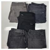 Lot of 5 Women Designer Denim and Pants Pistola Sa