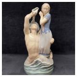 Royal Copenhagen Agnete & Merman The Seaman Figuri