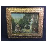 Vintage Framed Print Nightingales