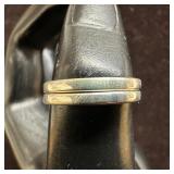 Thailand 925 CNA Sterling Silver Stackable Ring Se