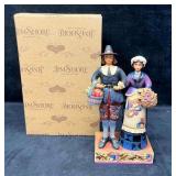 Jim Shore "Pilgrims Proud" Pilgrim Couple Figurine