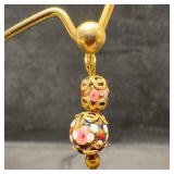 Murano Art Glass Venetian Lamp Work Black Copper A